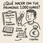 Qué hacer con tus primeros 1.000 €: opciones de inversión